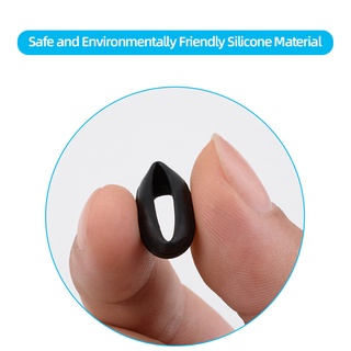 Black Comfortable Earbuds Dedicated Silicone Rings Soft Earphone Tips Eartips Accessories hooks