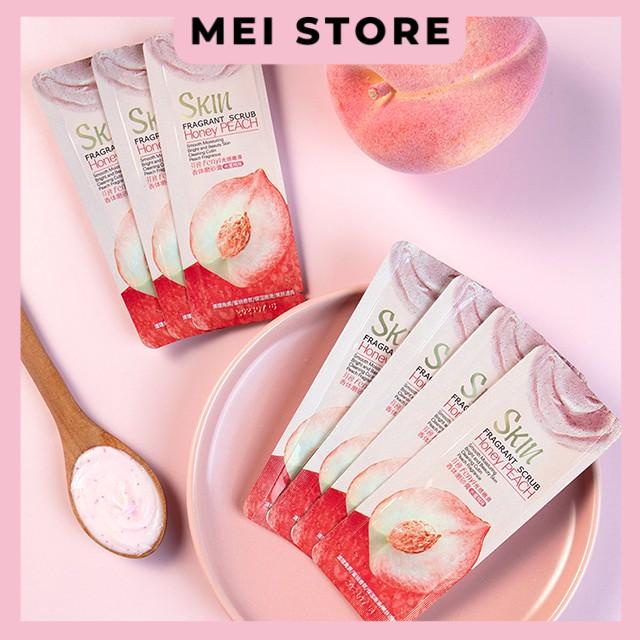 Gel Tẩy Tế Bào Chết Đào Fenyi Skin Honey Peach Gói Nhỏ Tiện Dụng 3g