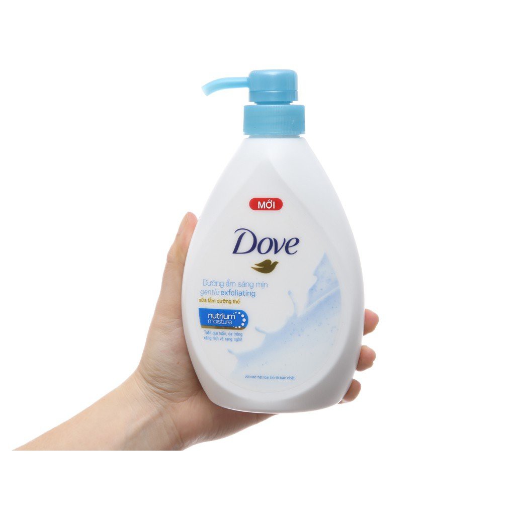 Sữa tắm dưỡng ẩm sáng mịn Dove Gentle Exfoliating 530g