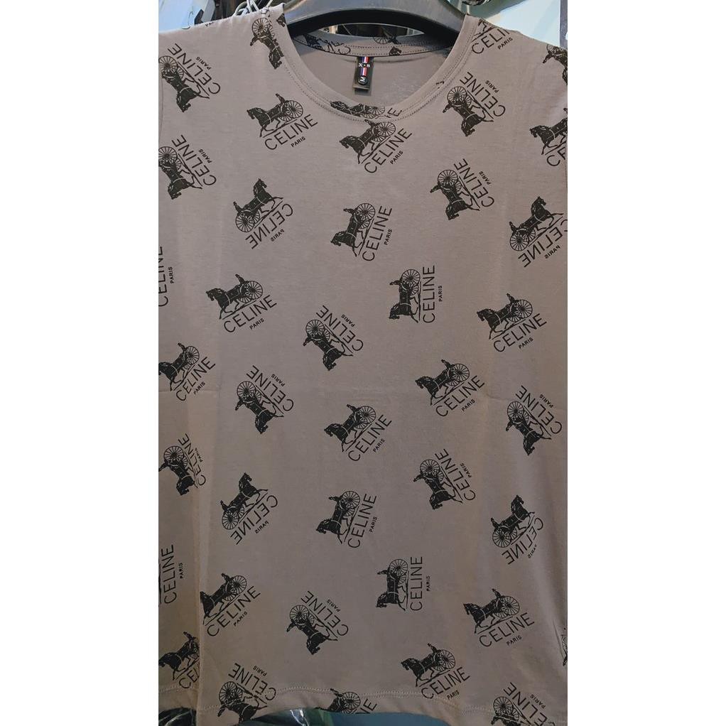 Áo phông nam vân ngựa chìm, Áo thun nam không cổ có vân Cotton mã T2660 | BigBuy360 - bigbuy360.vn