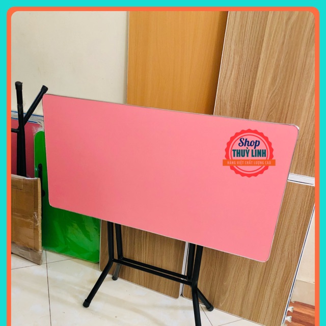 Bàn gấp chân cao. 40x80x75 dầy 15mm sơn tĩnh điện siêu bền | BigBuy360 - bigbuy360.vn