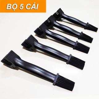 BỘ 5 CÂY BÀN CHẢI 3D CHÀ SÊN