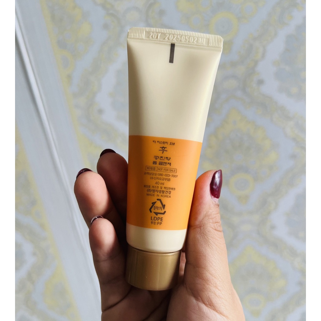 Set kem chống nắng whoo vàng 75ml_The History of Whoo Gongjinhyang Wrinkle Sun Cream Set