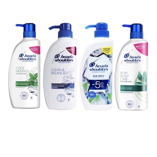 Dầu gội Head Shoulders hàng thái các mùi chai 450ml