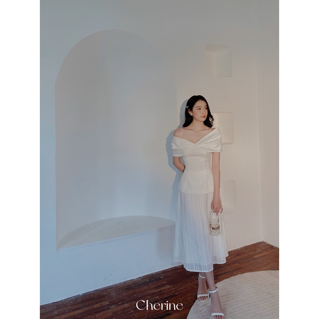 FAE SKIRT - CHÂN VÁY REN 2 lớp nhẹ nhàng, tiểu thư by Cherine.vn
