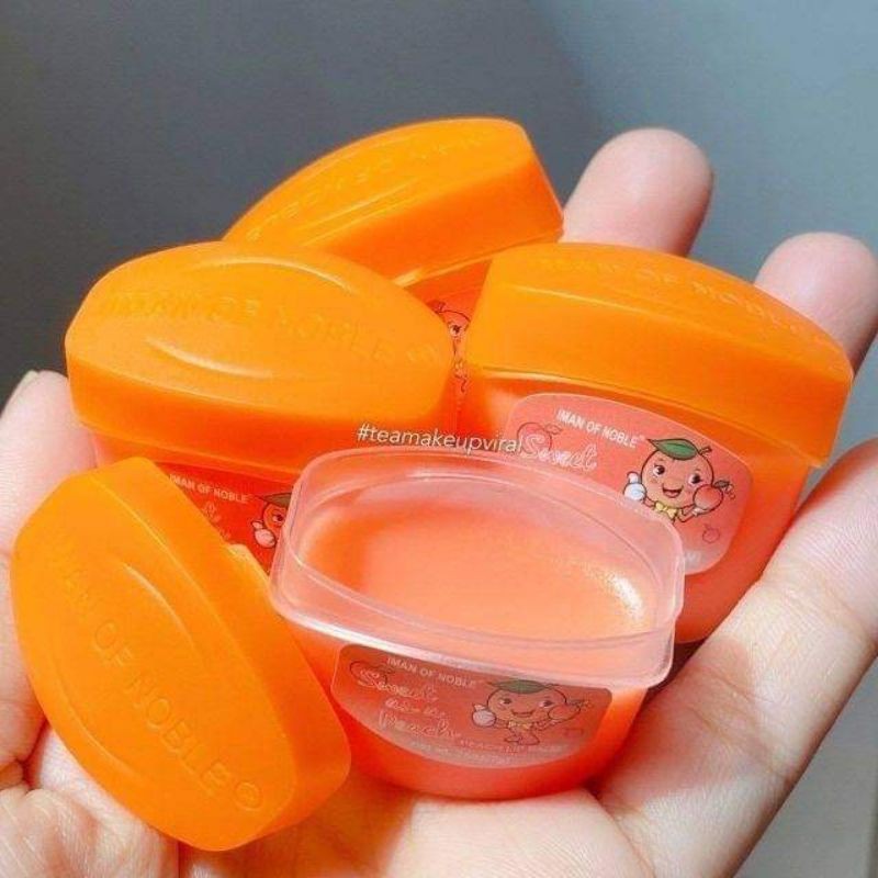 SON DƯỠNG ĐÀO KIS BEAUTY SIÊU DỂ THƯƠNG CAM NHẸ NHÀNG GIỮ ẨM CHO MÔI