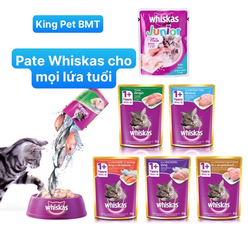 PATE WHISKAS- Pate cho mèo