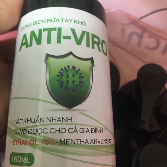 Dung dịch rửa tay khô anti