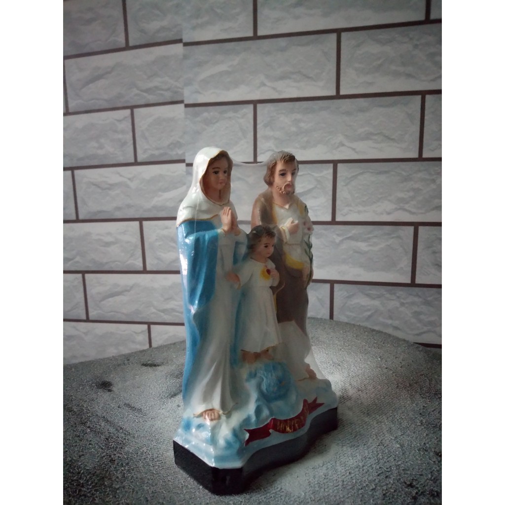 Tượng gia đình thánh gia 17 cm