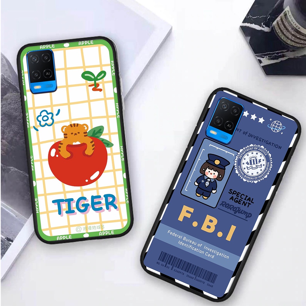 Ốp lưng Oppo A54 in hình 3D gấu mới nhất - sang - chảnh - ĐẸP- BỀN