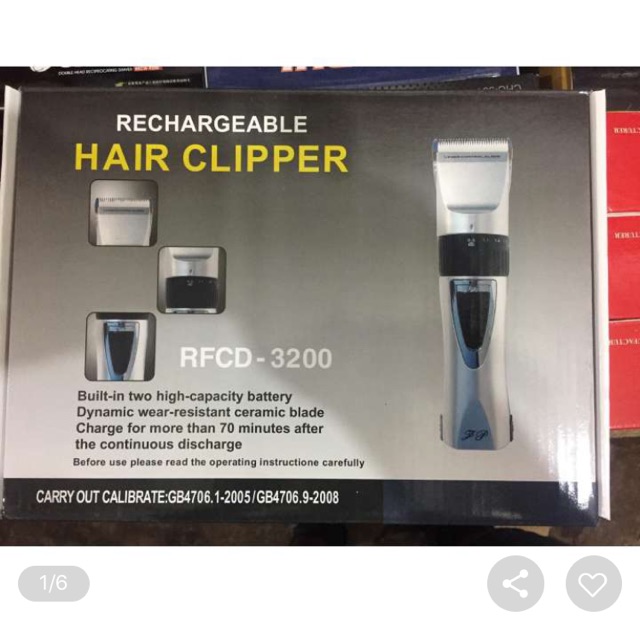 Tông đơ cắt tóc 2 pin Watson RFCD-3200 ( USA )
