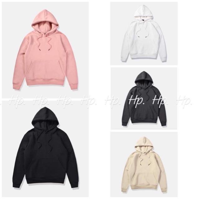 CHUYÊN SỈ Áo nỉ bông hoodie trơn DGO647 MK