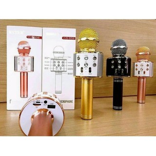 Micro karaoke WS 858 cao cấp