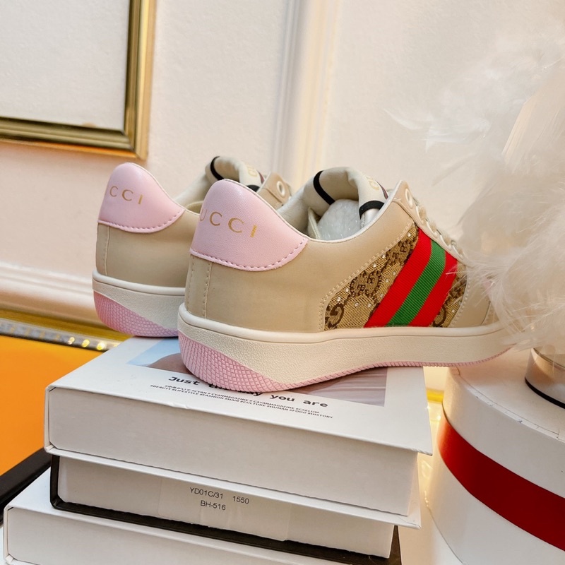 Giày thể thao gc hoạ tiết pha nhũ fullbox