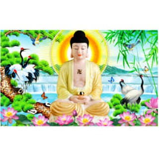 Tranh đá a di đa phật df2935