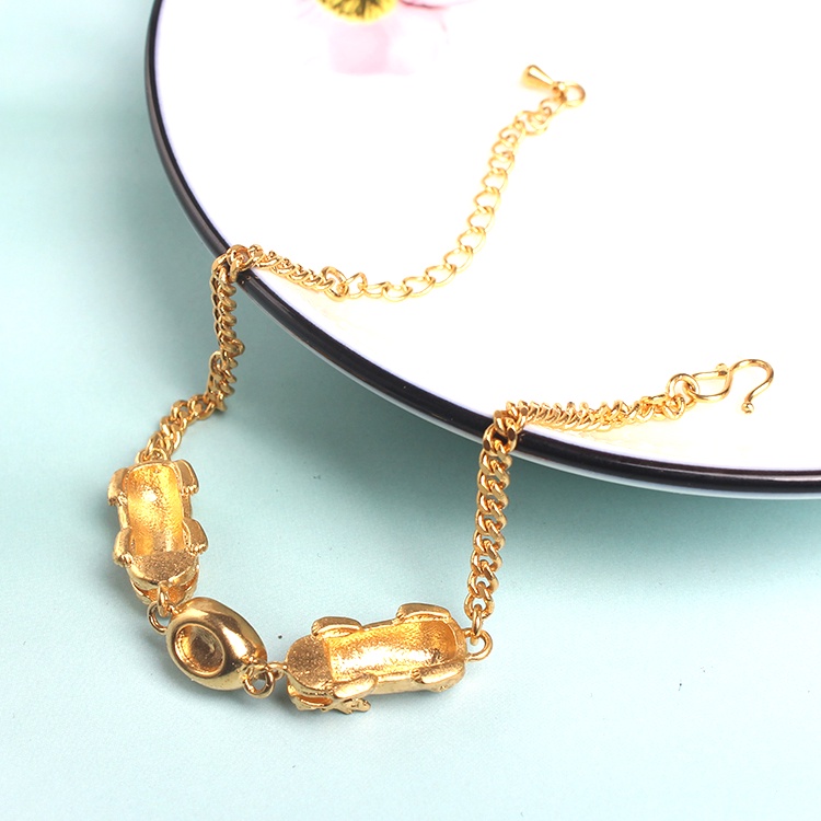 Vòng Tay Vàng Giả Xinh Xắn Thời Trang Cho Nữ