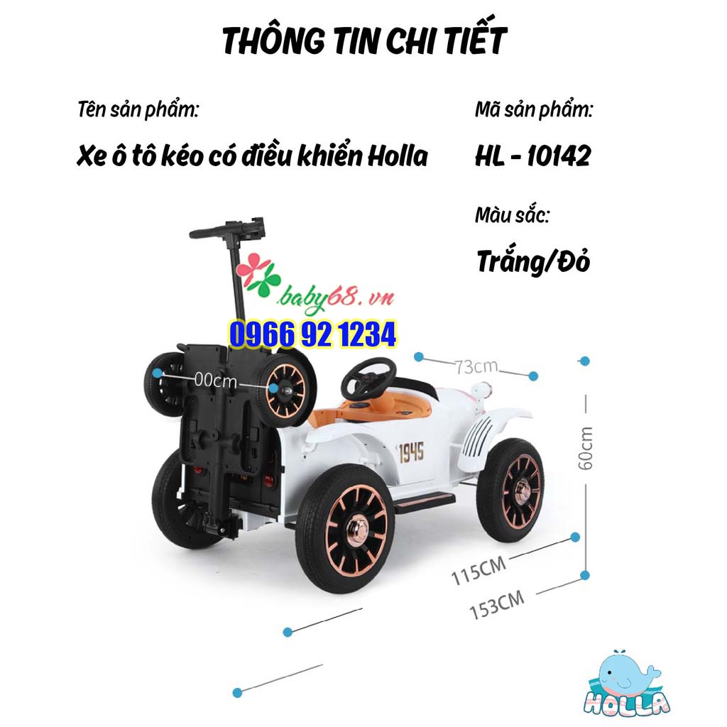 Xe ô tô kéo có điều khiển Holla HL-10142