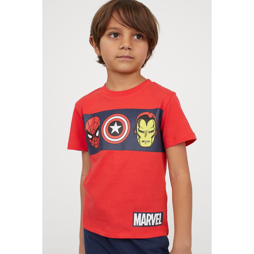 Áo thun Spiderman H M tay ngắn