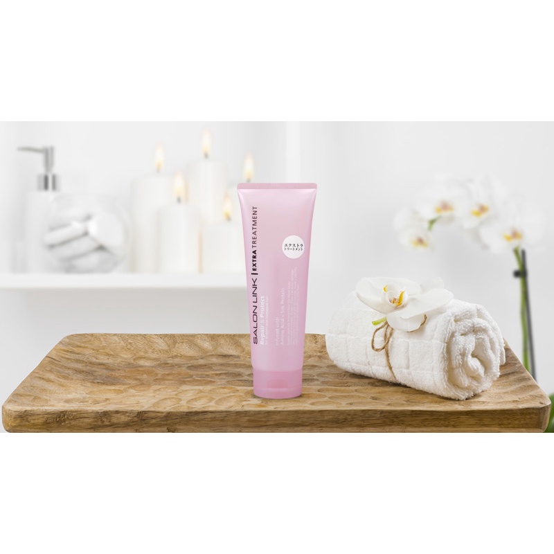 Kem ủ bảo vệ và phục hồi hư tổn Kumano Salon Link 250ml