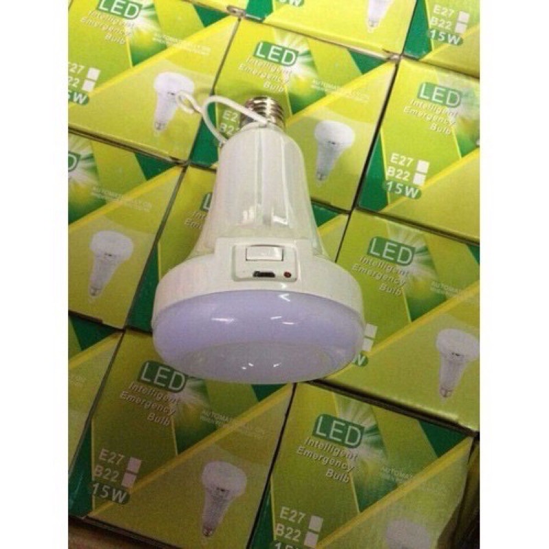 💥FREESHIP💥 Siêu phẩm Bóng đèn Led 15W có công tắc với 2 chức năng chiếu sáng và đèn pin