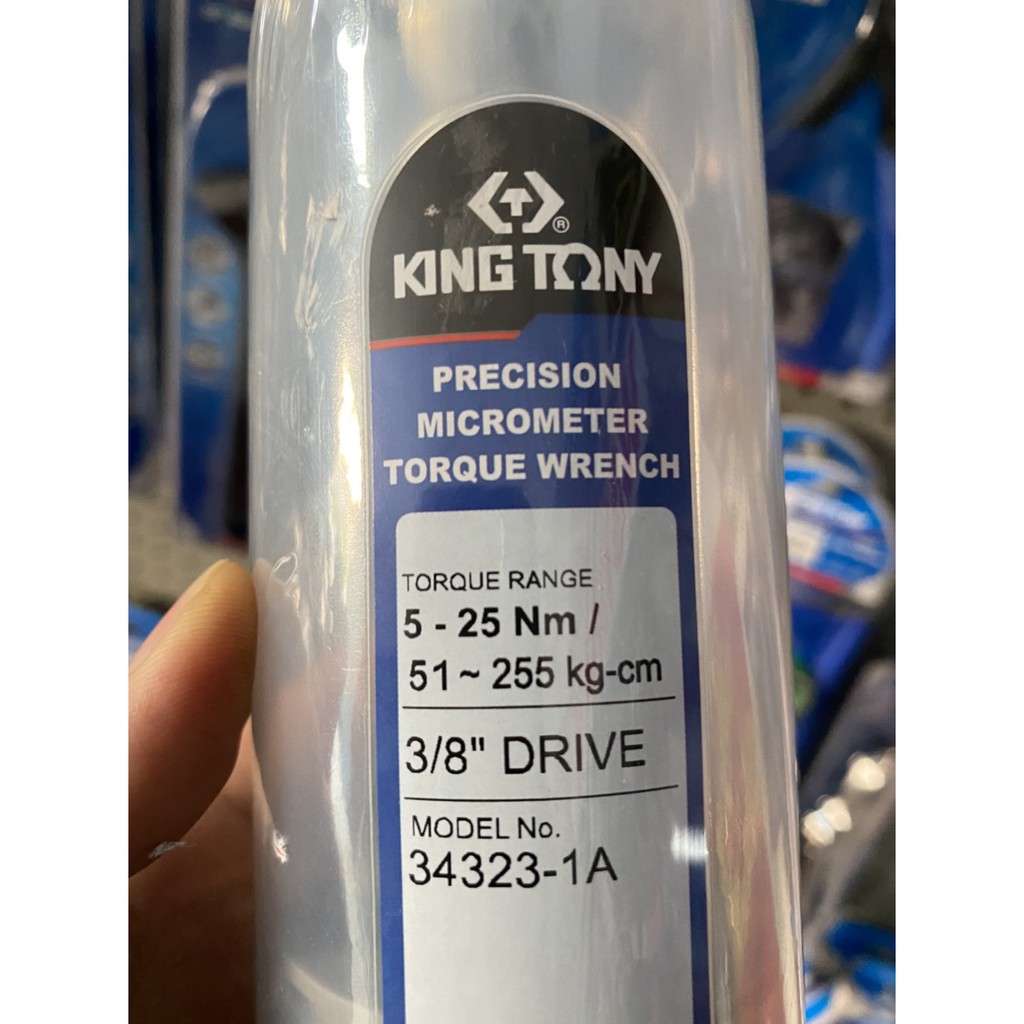 Cần Siết Lực Kingtony 34323-1A 5-25Nm Đầu Vuông 3/8, Cần Xiết Lực, Cần Chỉnh Lực, Cần Nổ, Cần Số