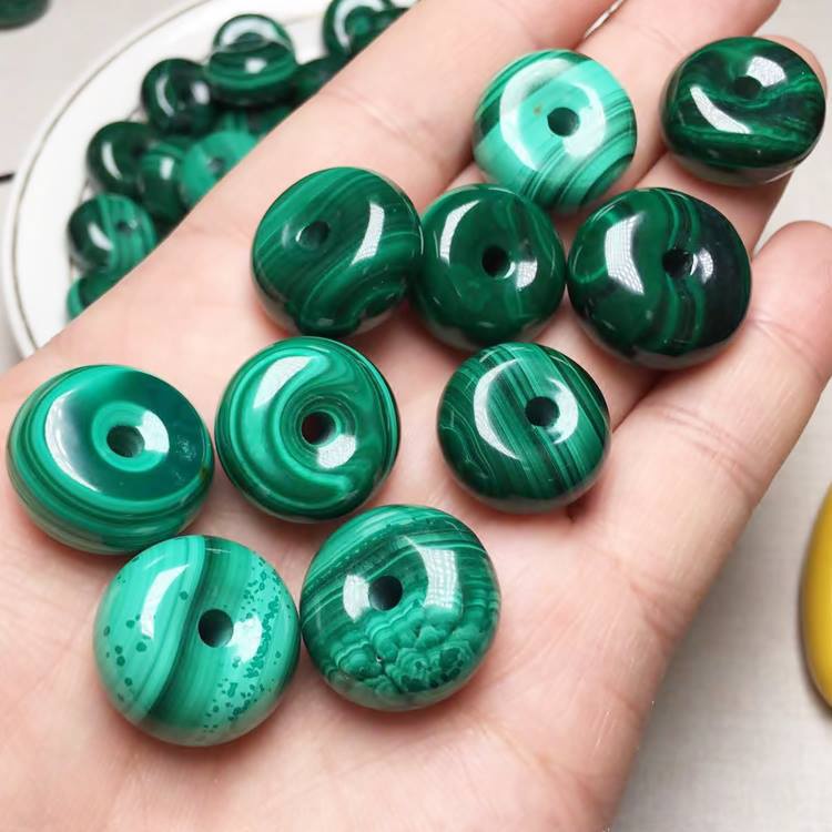Đồng Điếu Lông Công Malachite VIP - Vật Phẩm Thông Quan, Phát Lộc, Vạn Sự Hanh Thông - Phong Thủy Thành Đô