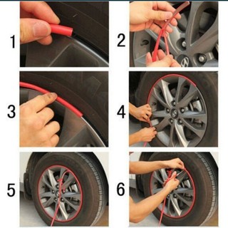 Nẹp dán viền lazang ô tô