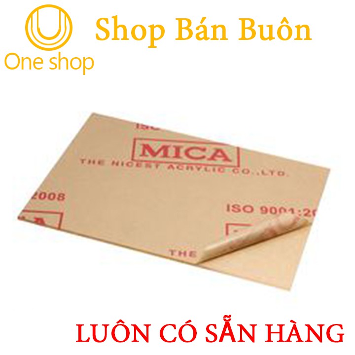 Mica Trong Đài Loan Dày 3mm Kích Thước 20x30cm