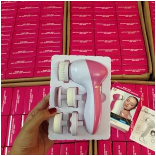 Máy rửa mặt 5 in 1, massage 5in1