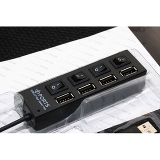 Hub chia cổng USB thành 4 cổng (Đen)