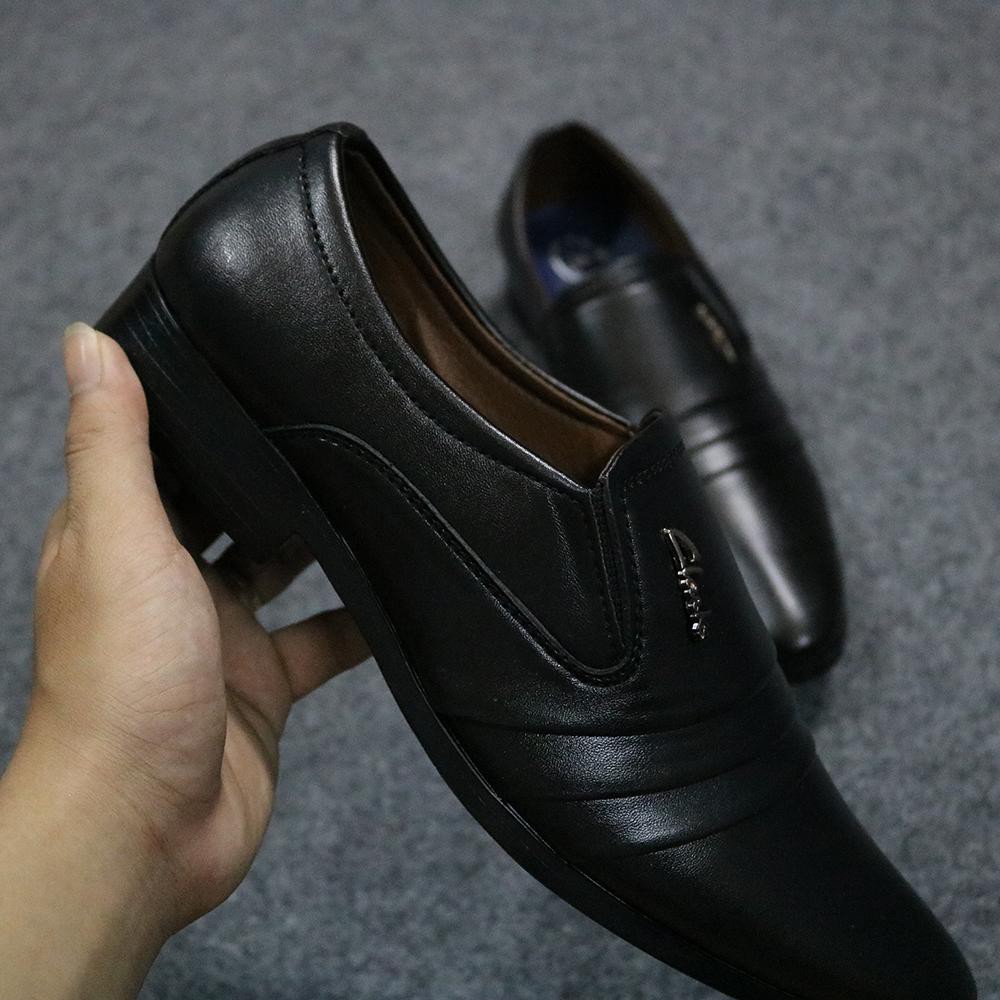 Giày công sở nam kiểu 3 đường nhấn mới nhất | BigBuy360 - bigbuy360.vn