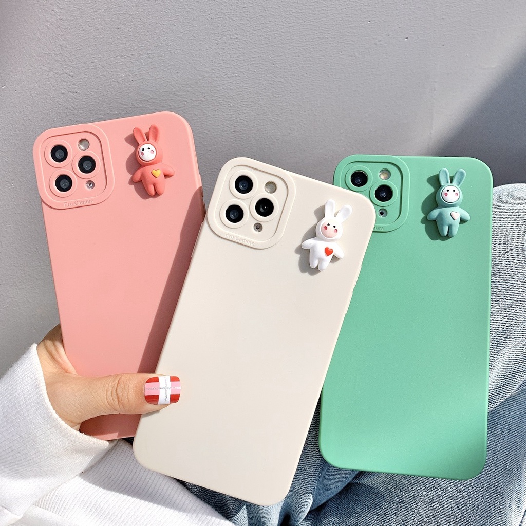 Ốp Lưng Basic Camera Nổi - Mẫu Rabbit Nổi - ACE365