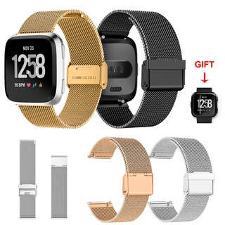 Dây đeo thép không gỉ Milanese cho đồng hồ thông minh Fitbit Versa / Versa 2 / Versa Lite