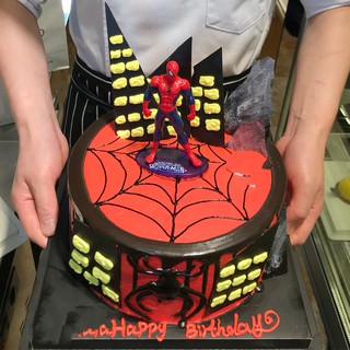 Set 7 người nhện Spiderman trang trí bánh