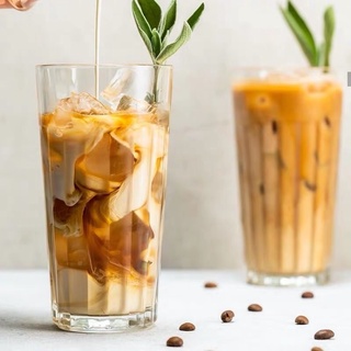Bộ 12 Ly Thuỷ Tinh Sọc Dọc Cổ Điển (2size)
