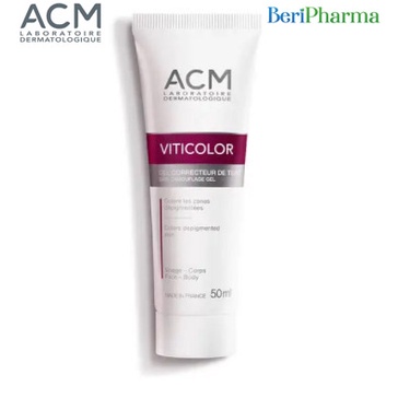 ACM Gel che khuyết điểm chàm, bạch biến Viticolor Skin Camouflage Gel 50ml