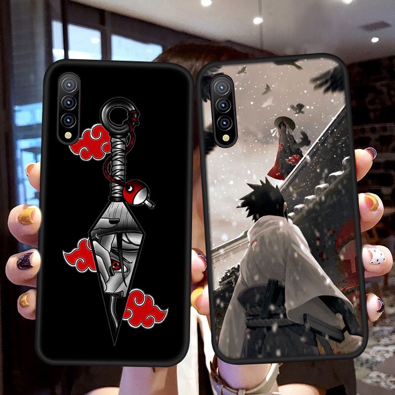 Ốp Điện Thoại Hình Naruto Uchiha Sasuke Cho Samsung Galaxy A52 M51 M31 M30S M30 M21 M20 M11 M10 HH58