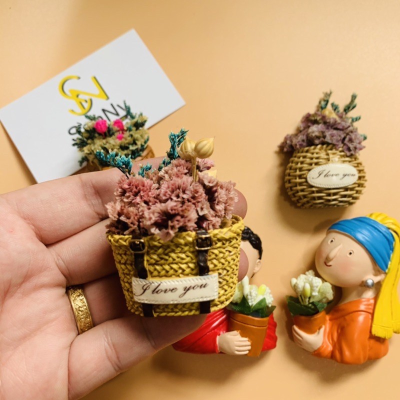 Nam châm hít dán dính trang trí tủ lạnh phong cách Châu Âu (hình 10)