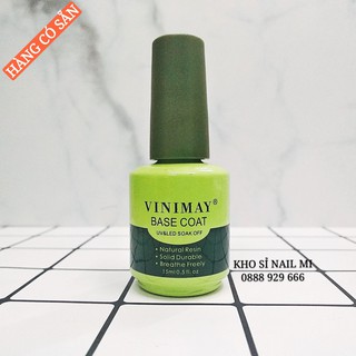 Base Coat Vinimay chính hãng - gel liên kết chuyên dụng cho dân làm móng