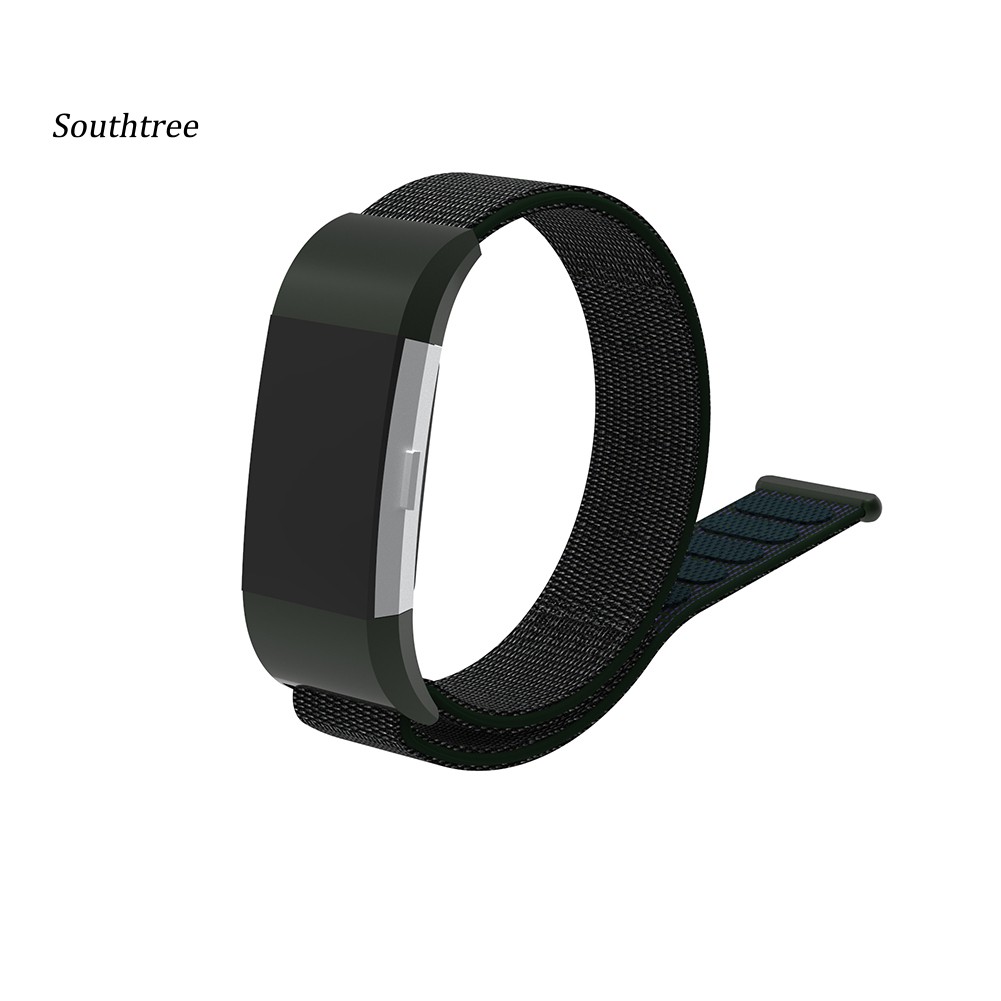 (Hàng Có Sẵn) Dây Đồng Hồ Nylon Cho Fitbit Charge 2