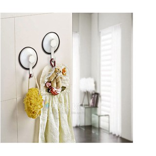 Vỉ 4 móc dính tường, hút chân không, chịu được lực đến 5kg