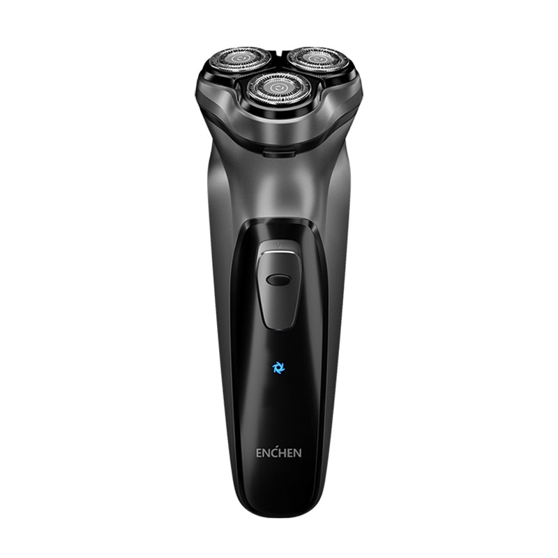 Máy cạo râu 3d bằng điện có thể sạc lại bằng đầu USB Type-C 3 lưỡi cạo di động dễ rửa dành cho nam giới