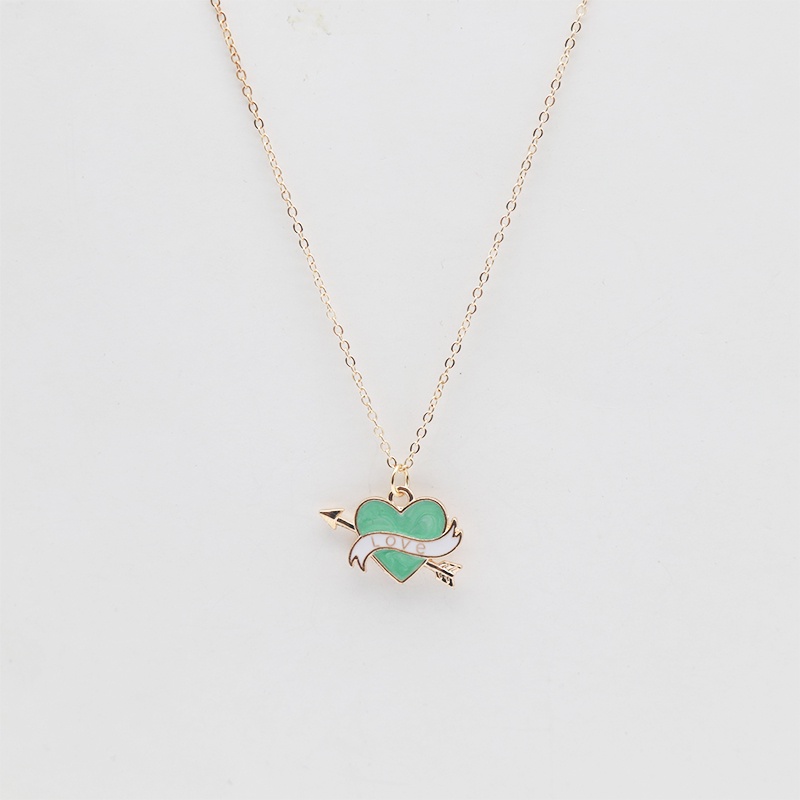 Vòng cổ Kim Loại Mặt Mũi Tên Tình Yêu Thời Trang Cho Nữ