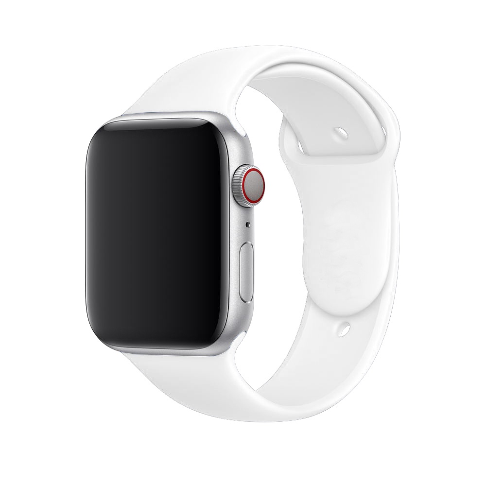 Dây đeo apple watch cao cấp màu đen trắng đủ size 38 40 42 44