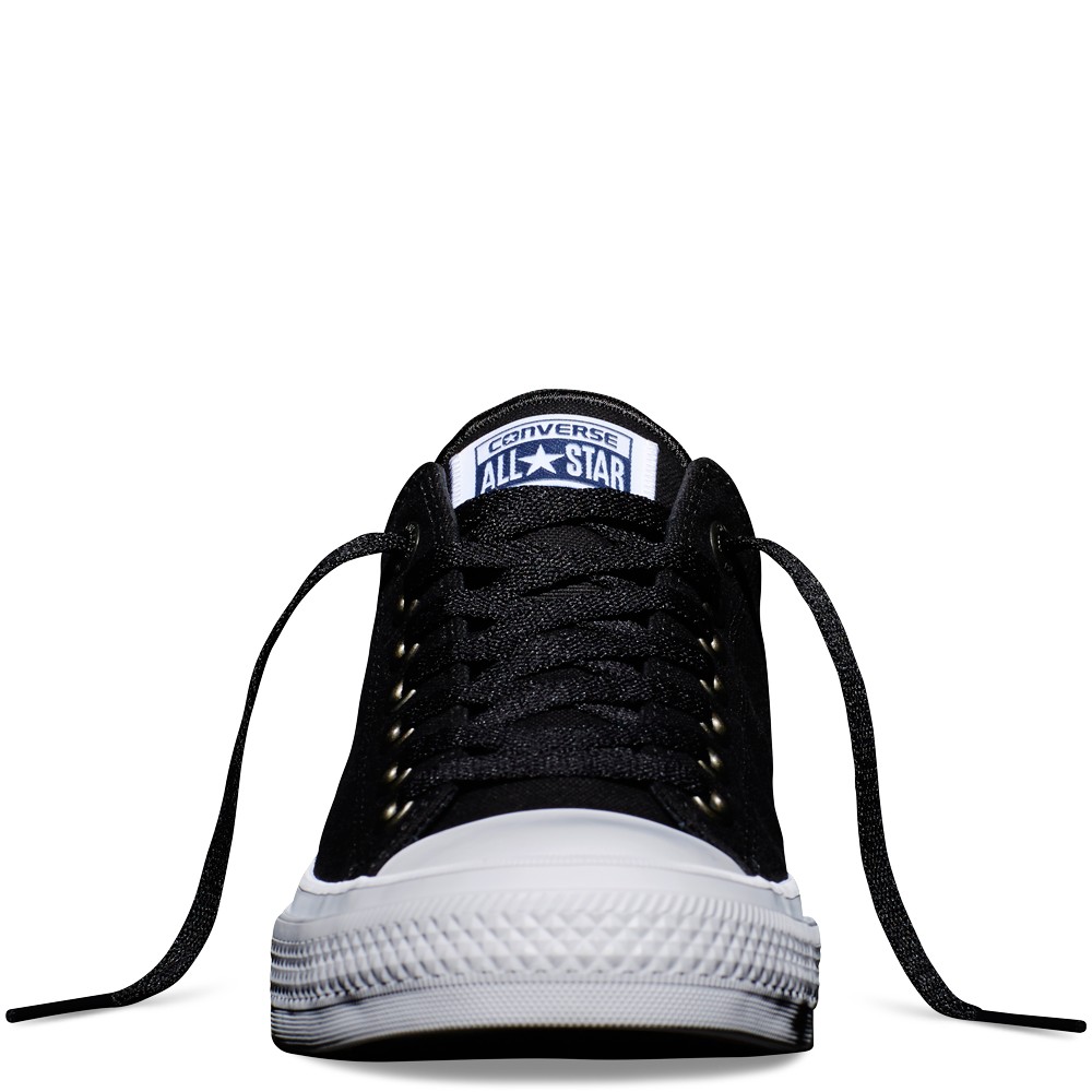 Giày Chuck 2 AllStar Classic Cổ Thấp Nam Đen