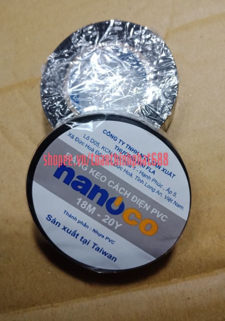 Băng keo điện Nanoco 20y