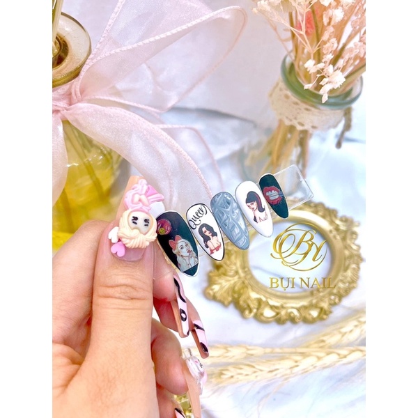 THANH TRƯNG MẪU NAIL 48Thanh