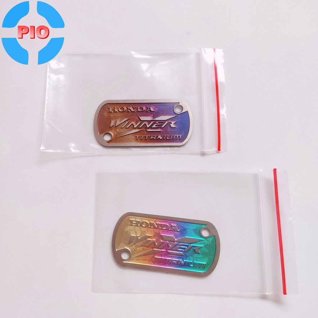 Tem Titan Nắp Bình Dầu Cho Xe Winner X