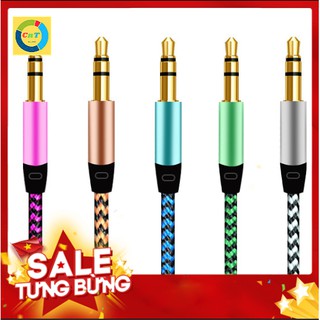 Dây cáp 2 đầu 3.5mm aux dài 100cm