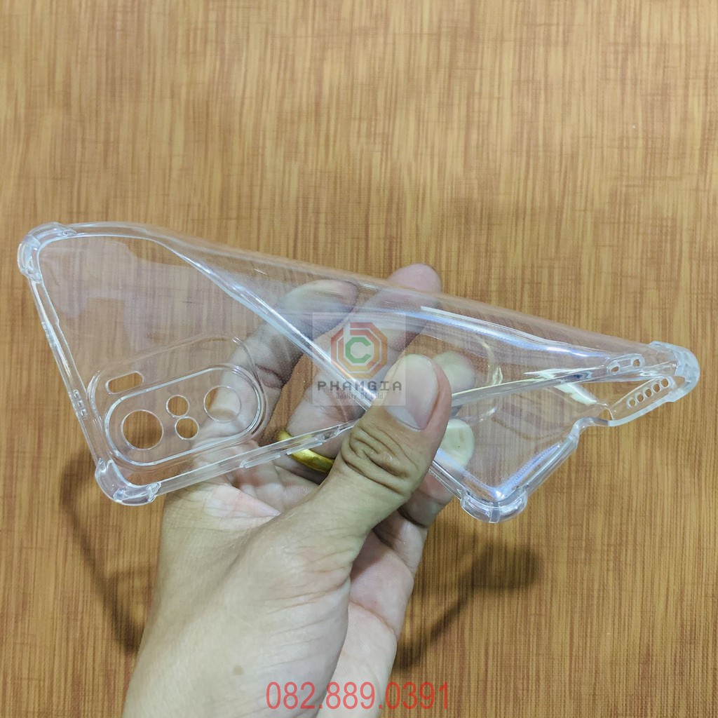 Ốp lưng Xiaomi redmi K40 / K40 pro 5G / Xiaomi 11i / Poco F3 chống sốc có lỗ bảo vệ camera dẻo trong
